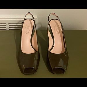 Talbots Brown Slingback Shoes